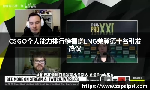CSGO个人能力排行榜揭晓LNG荣登第十名引发热议